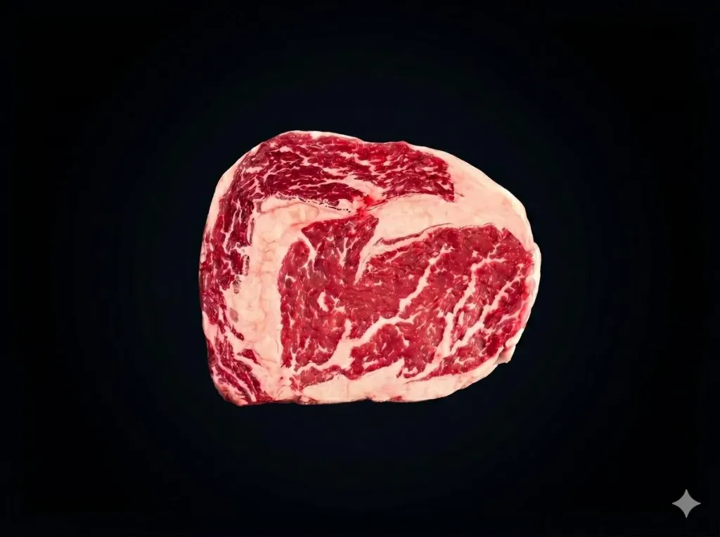 [BAC-CR-2004] Chilled 150 Days Grain Fed Black Angus Beef Cube Roll , Cap off, Lip Off (Chilled, 300g)