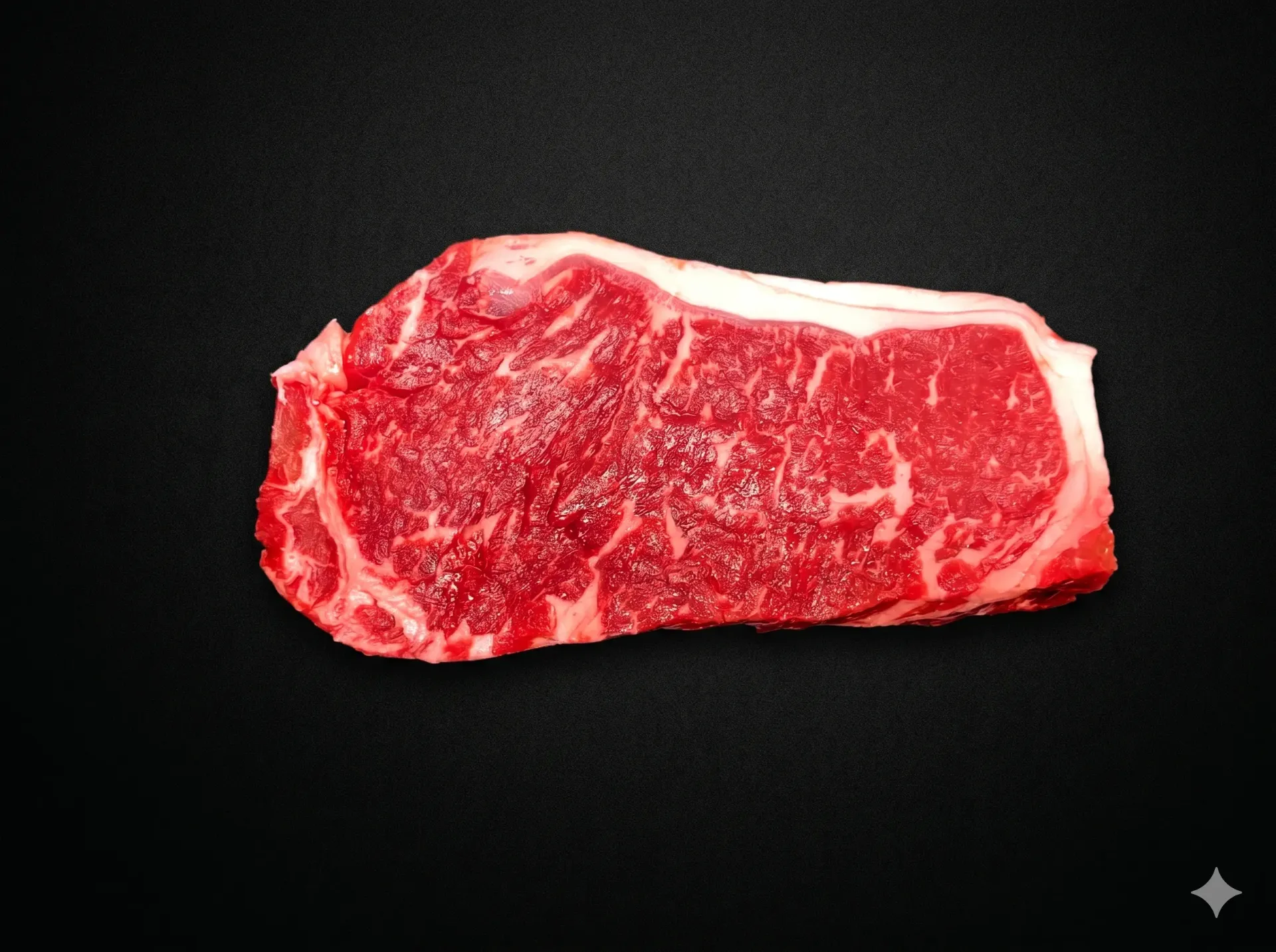 150 Days Grain Fed Black Angus Beef Striploin, Lip Off