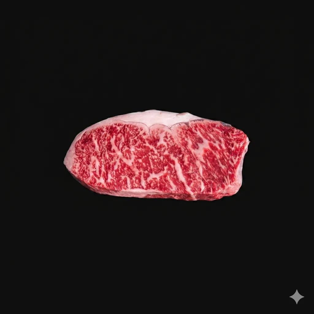 [WPF-SL-1108] Pure Blood Wagyu Beef Striploin, Lip Off (300g, Frozen)